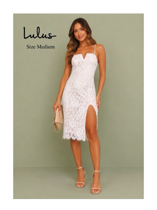 Lulus Dresses & Skirts - LULUS White Lace Dress